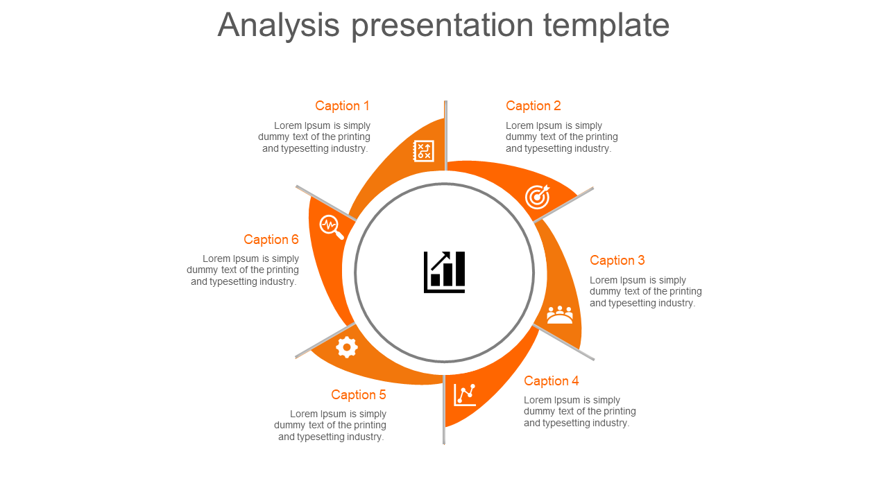 Analysis Presentation Template-orange